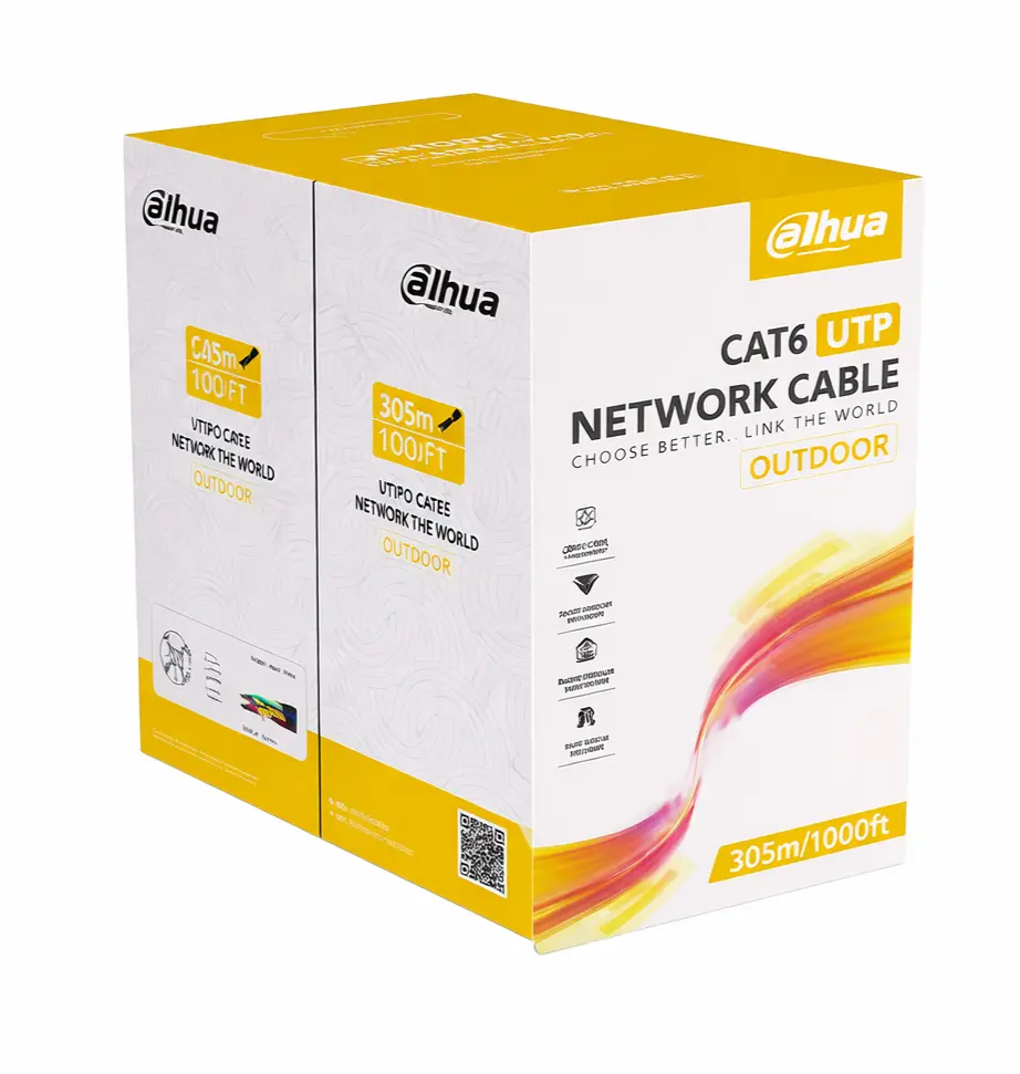 305m UTP CAT6 Cable, for oudoor