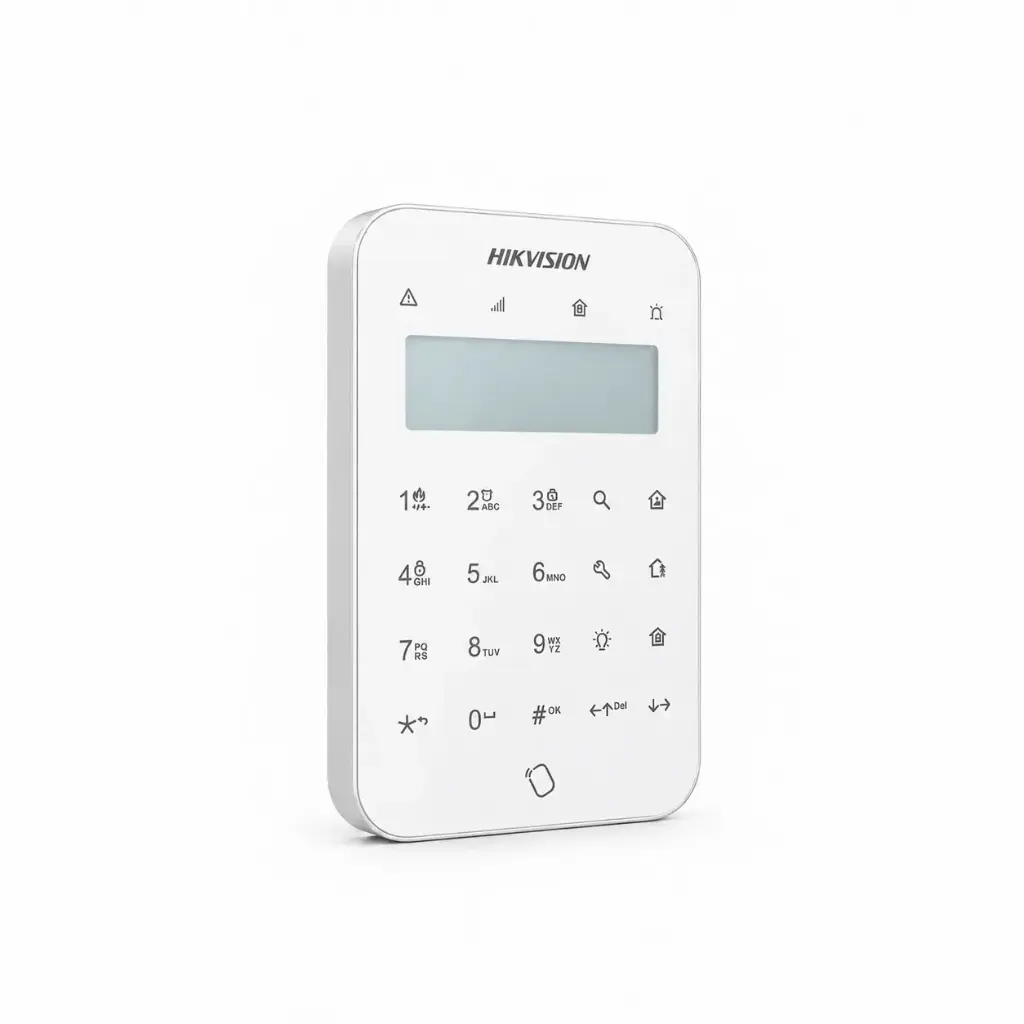 AX PRO LCD keypad DS-PK1-LT-WE