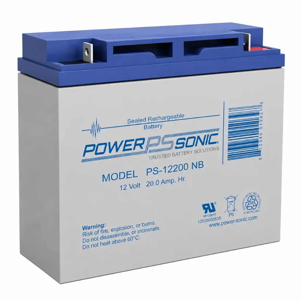 Power Sonic PS12200 battery 12V/20Ah