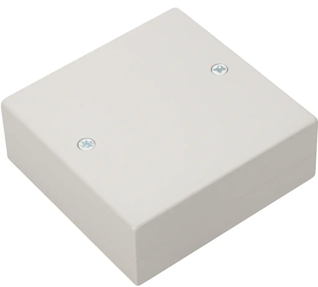 8 contacts tampered junction box, White