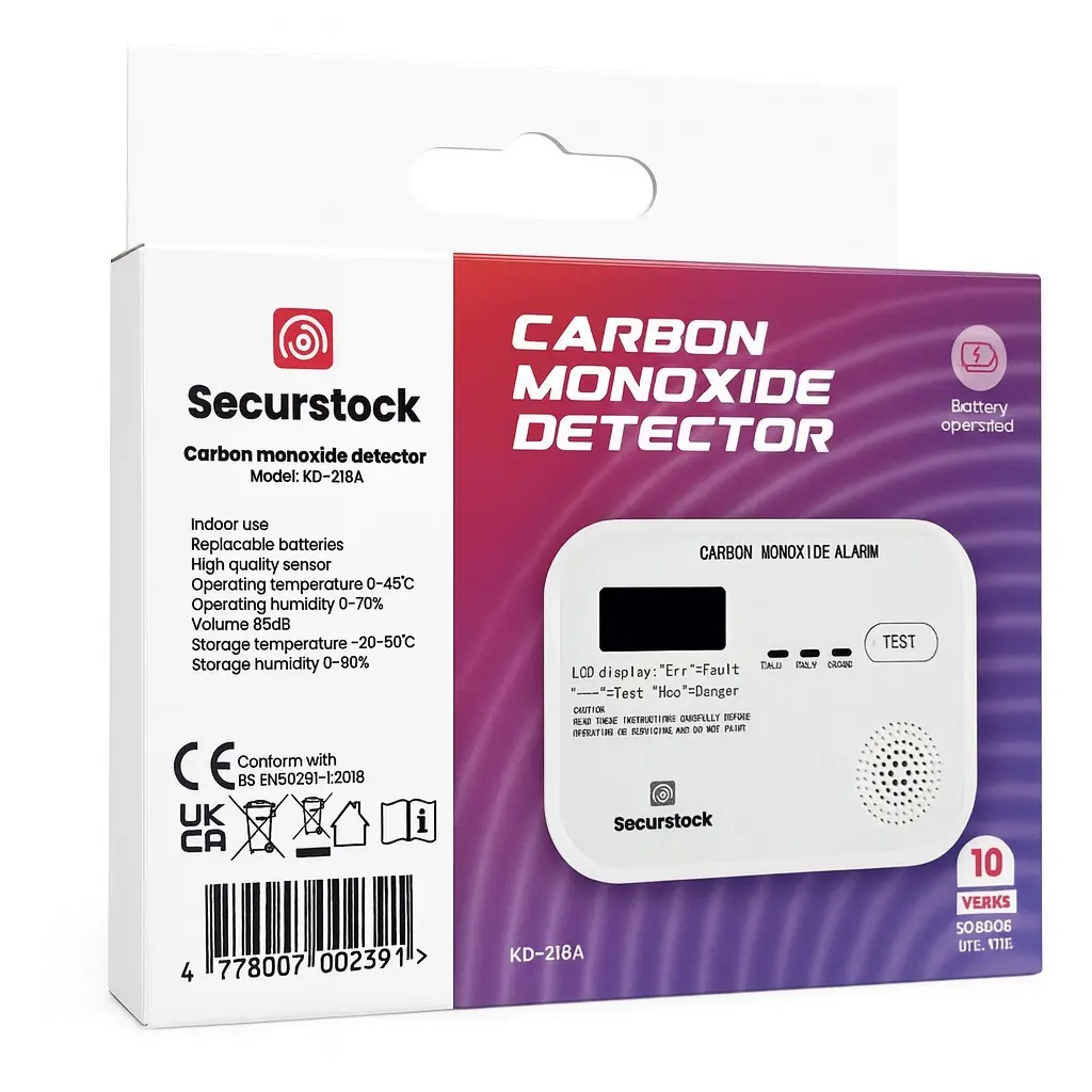 Stand-alone CO detector  