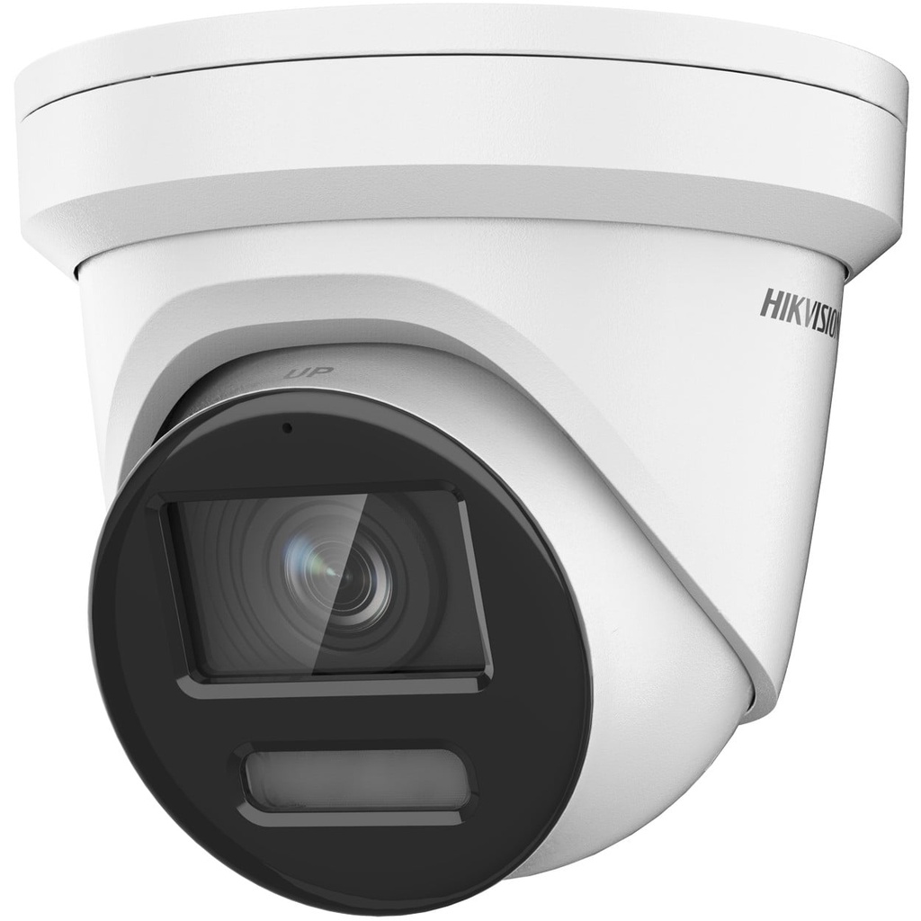Hikvision dome DS-2CD2387G2-LU F4 (white, 8 MP, 30 m. LED, ColorVu)