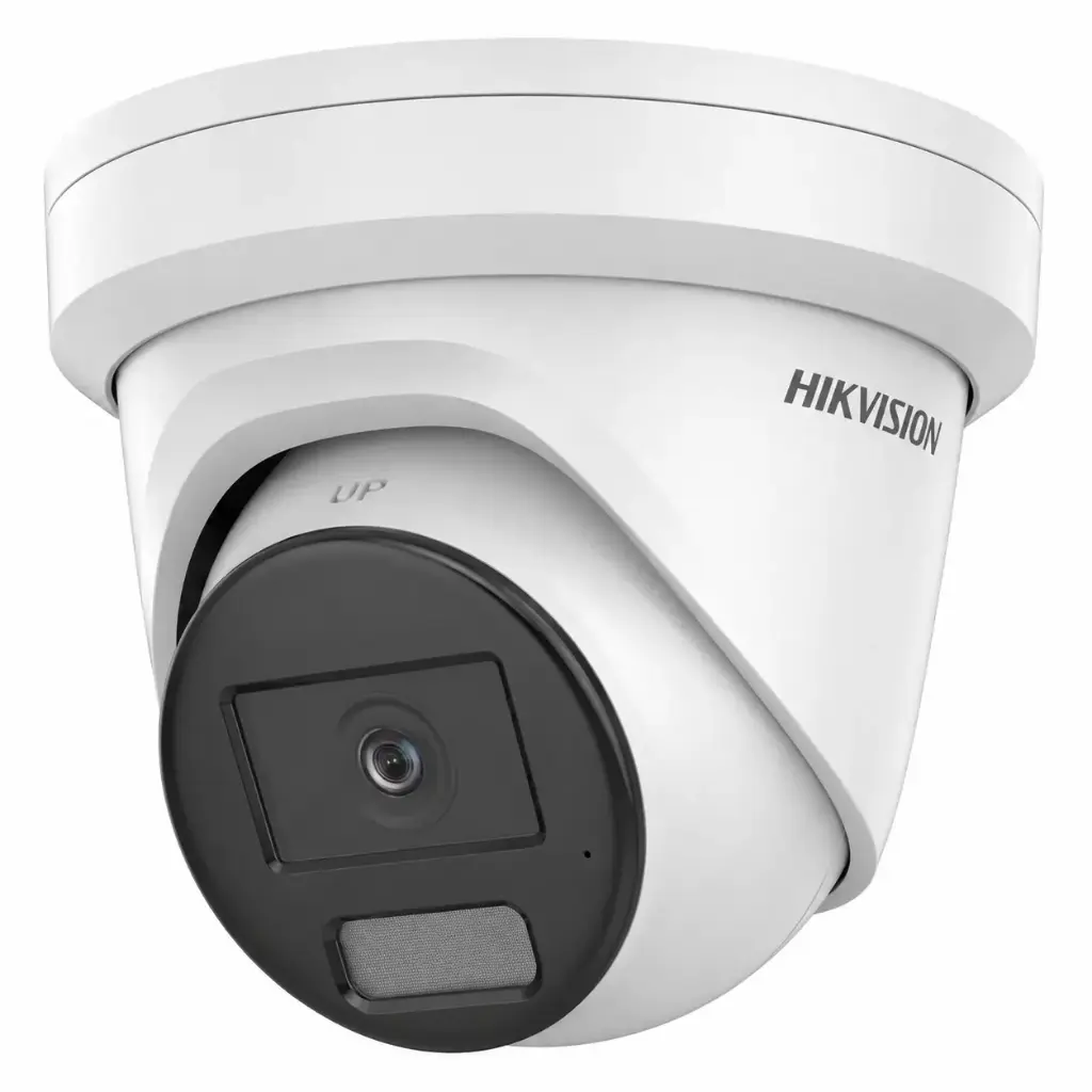 Hikvision dome DS-2CD2347G2H-LIUeF F2.8 (white, 4 MP, 30 m. IR; 30 LED, Hybrid Light)