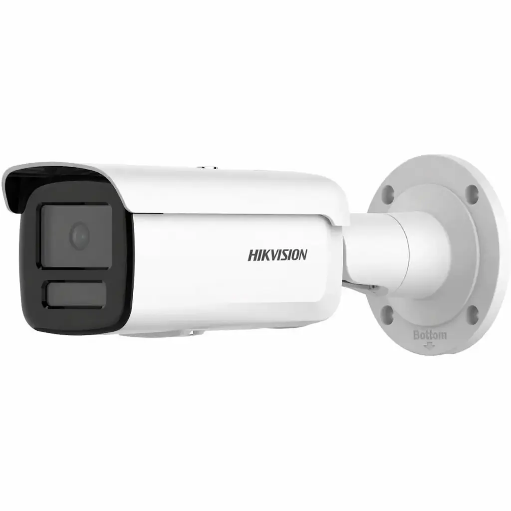 Hikvision bullet DS-2CD2T87G2H-LIeF F2.8 (balta, 8 MP, 60 m. IR; 60 m. LED, Hybrid Light)