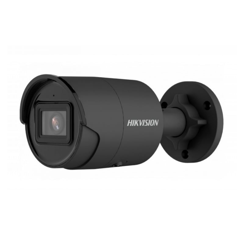 Hikvision bullet DS-2CD2046G2-IU F4 (black, 4 MP, 40 m. IR, AcuSense)