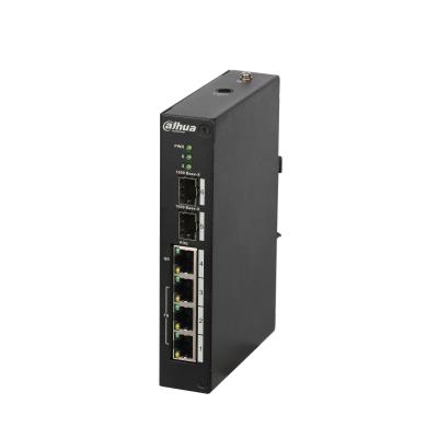Switch|DAHUA|PFS3206-4P-96|Type L2|3x10Base-T / 100Base-TX|1x10Base-T / 100Base-TX / 1000Base-T|2x1000Base-X|DH-PFS3206-4P-96