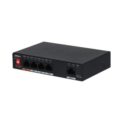 Switch|DAHUA|PFS3005-4ET-60-V2|Desktop/pedestal|PoE ports 4|60 Watts|DH-PFS3005-4ET-60-V2
