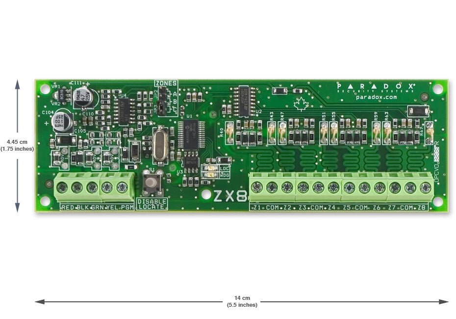 PARADOX Zone Expander SP-ZX8
