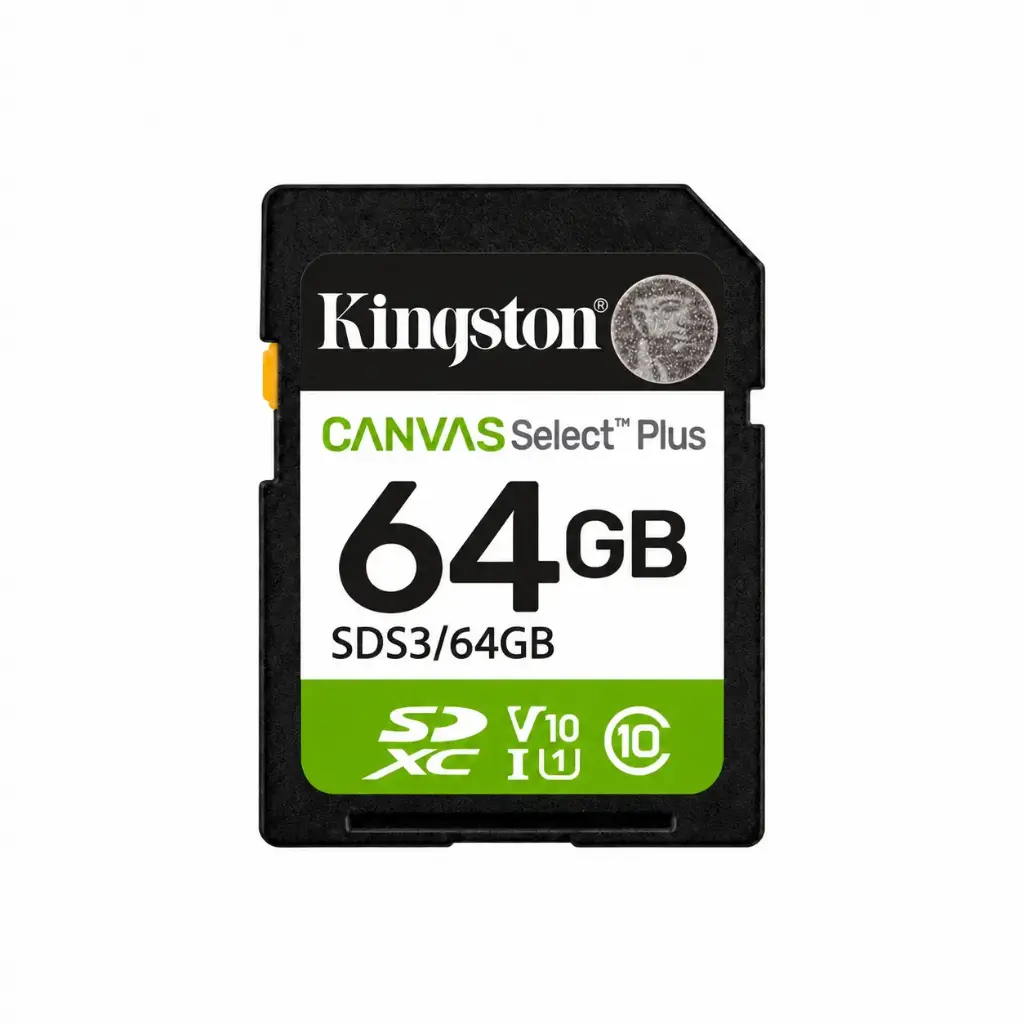 Memory card Kingston Canvas Select Plus 64 GB