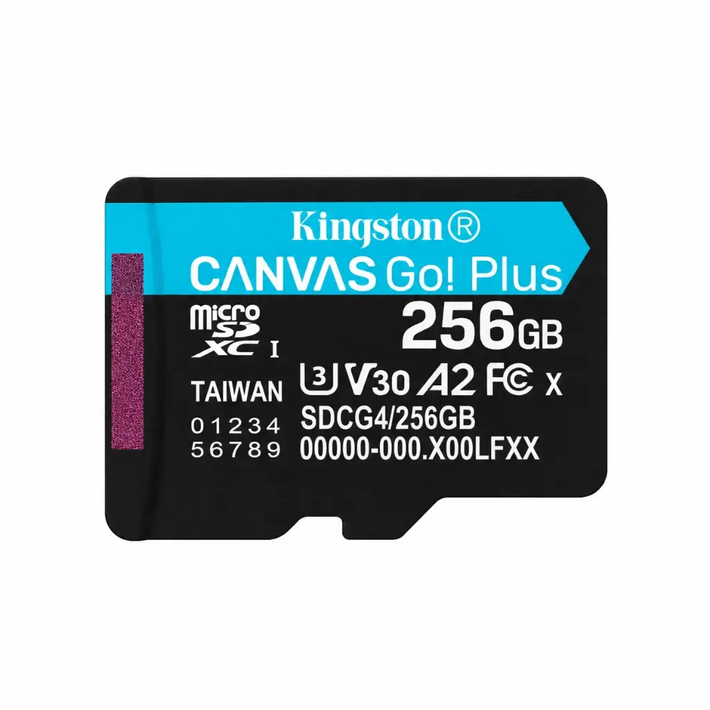 Memory card Kingston Canvas Go Plus 256 GB