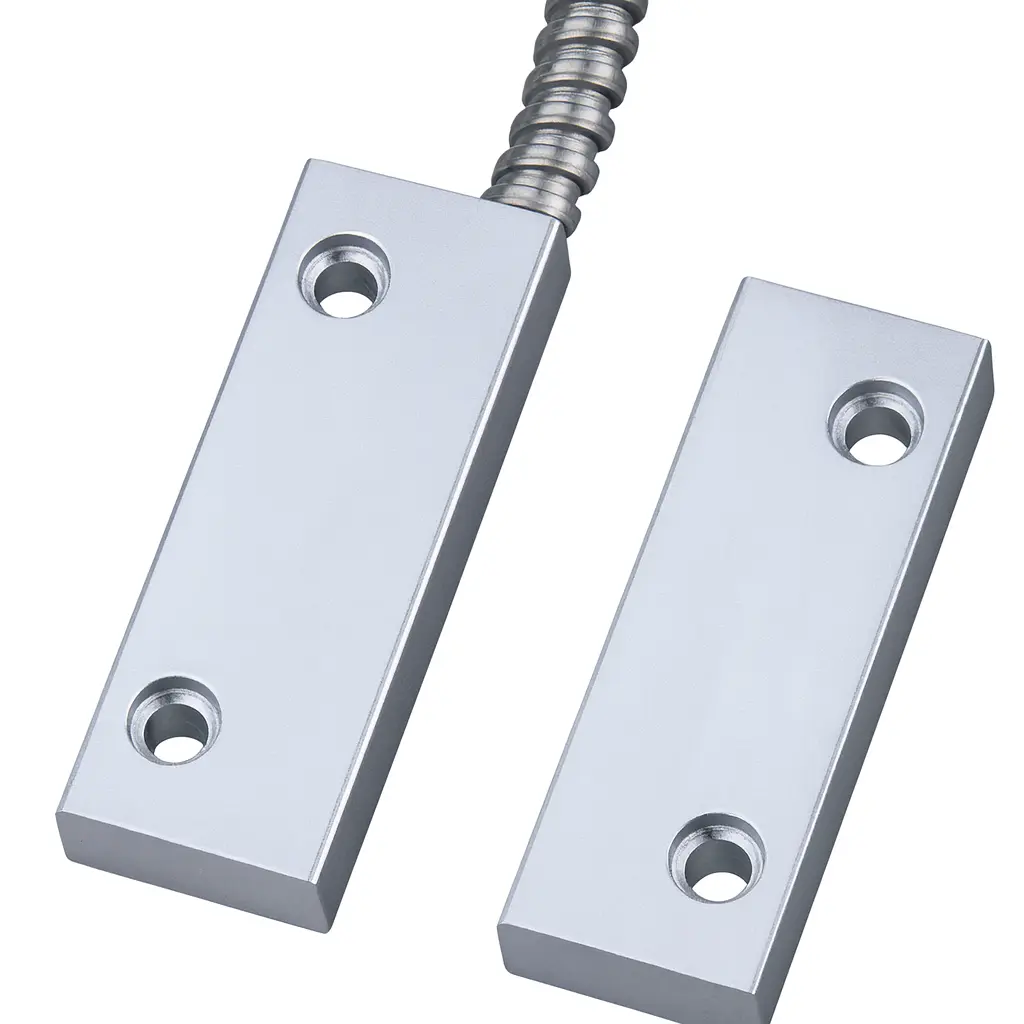 Metal contact 50x17mm, armoured wire