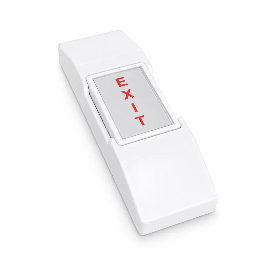 Emergency button without fixation