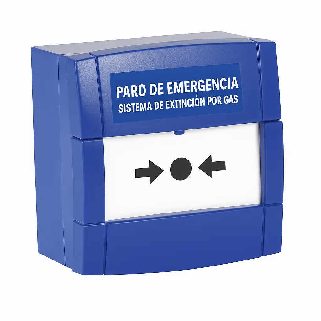 Call point, blue, M3A-B000SG-K013-66