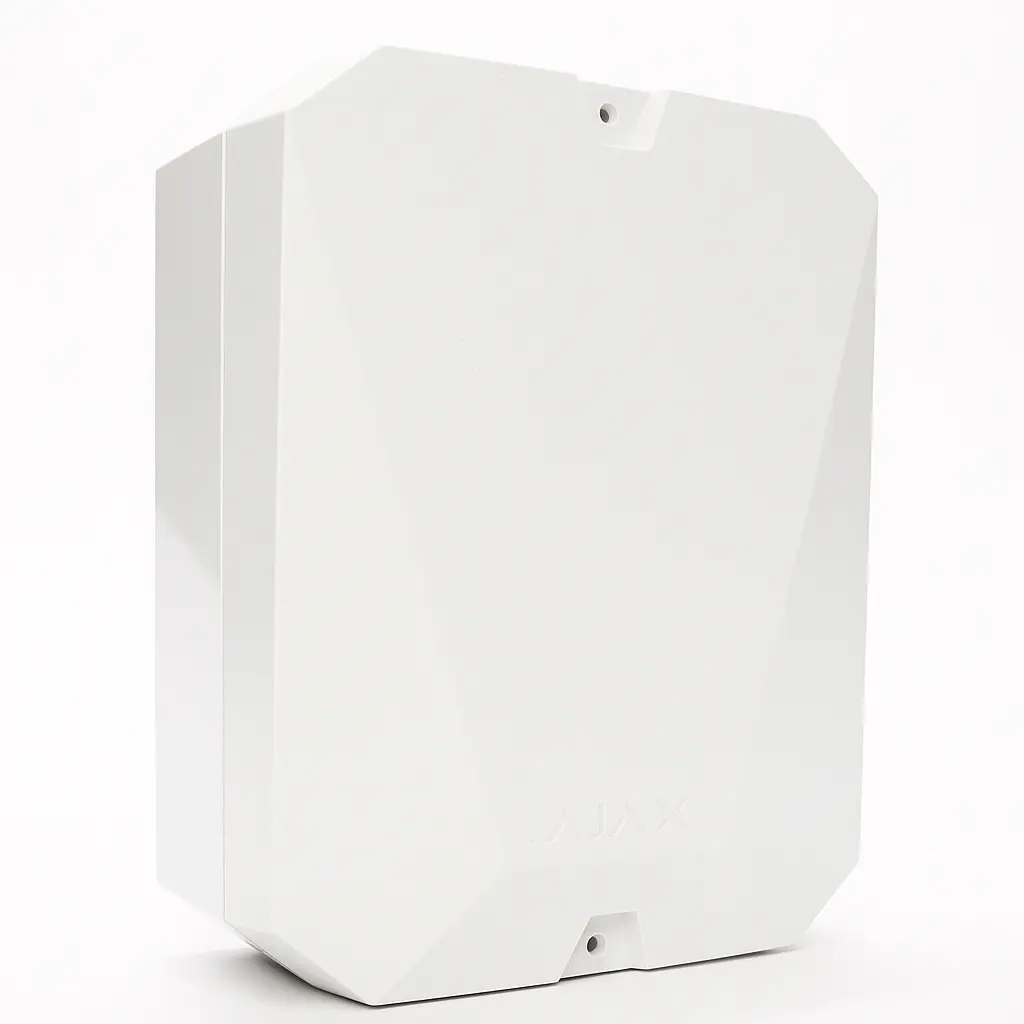 18 zones Ajax module for third-party detector integration, white