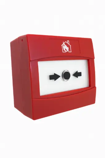 [R6847L-DM-R] Conventional call point, dual mount, red