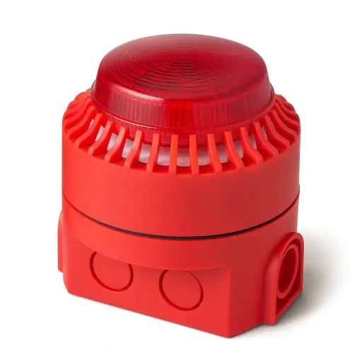[AH03127-BS_HIGH]  Siren with flash for indoor/outdoor use, high base test 