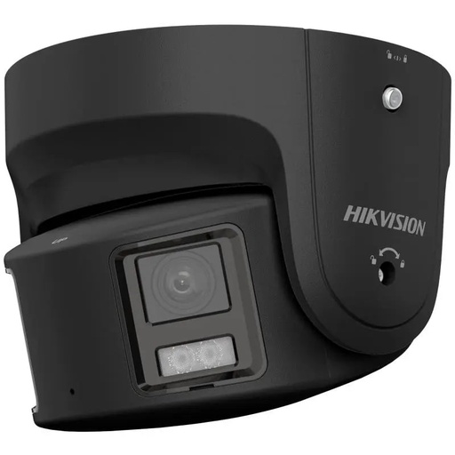 [O2032387G243] Hikvision dome DS-2CD2387G2P-LSU/SL(C) F4  (black, 8 MP, 30 m. LED, ColorVu, 180° panoramic)