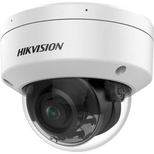 [O2032CD21319] Hikvision dome DS-2CD2187G2H-LISU F2.8 (white, 8 MP, 30 m. IR; 30 m. LED; Hybrid Light)