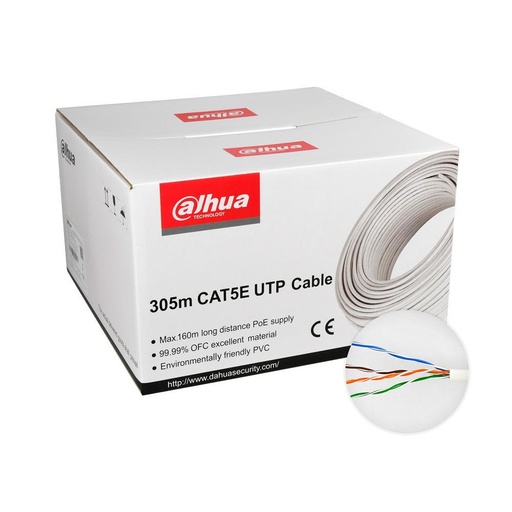 [PFM920I-5EUN] CABLE CAT5E UTP 305M WHITE/PFM920I-5EUN DAHUA