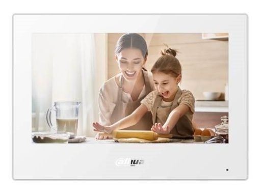 [O203VTH5360] MONITOR LCD 7" IP DOORPHONE/WI-FI VTH5321GW-W DAHUA