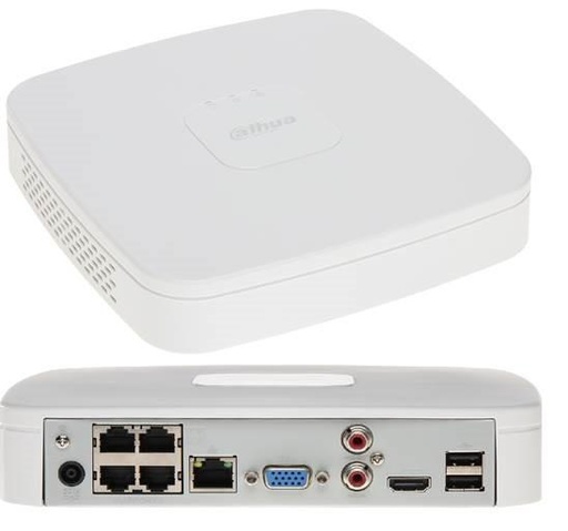 [O203NVR41222] NET VIDEO RECORDER 4CH 4POE/NVR4104-P-EI DAHUA