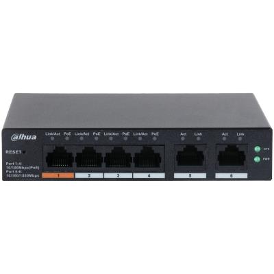 [O203CS400255] Switch|DAHUA|CS4006-4ET-60|Type L2|Desktop/pedestal|PoE ports 4|CS4006-4ET-60