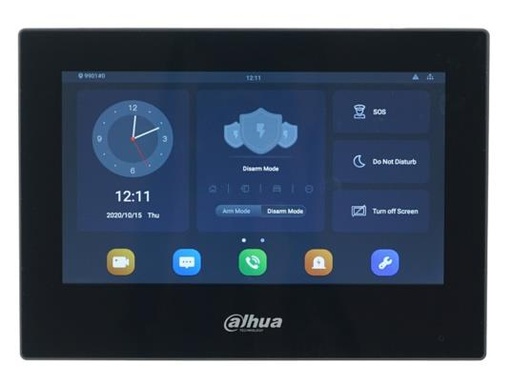 [O203VTH53518] MONITOR LCD 7" IP DOORPHONE/WI-FI VTH5321GB-W DAHUA