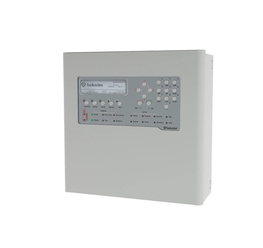 [O203TEKTF-04] Addressable fire alarm panel Teknim TFP-2211 (1 loop, expandable to 2 loops, LT)