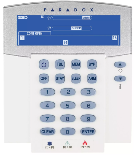 [O202CVK38LCD] Wireless keyboard Paradox K38