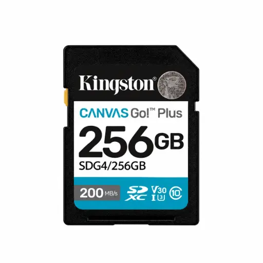 [O203SDCARD38] Memory card Kingston Canvas Go! Plus 200 MB/s 256 GB